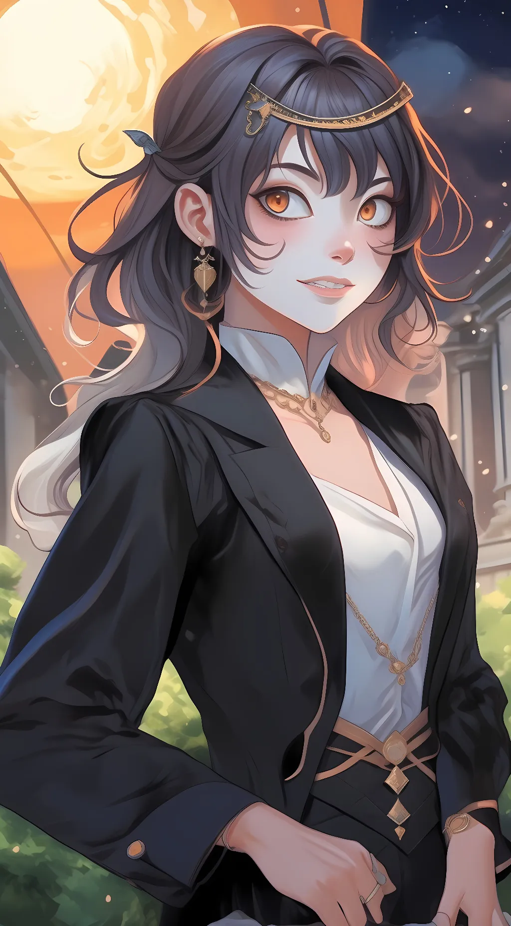ai character: Maria  background