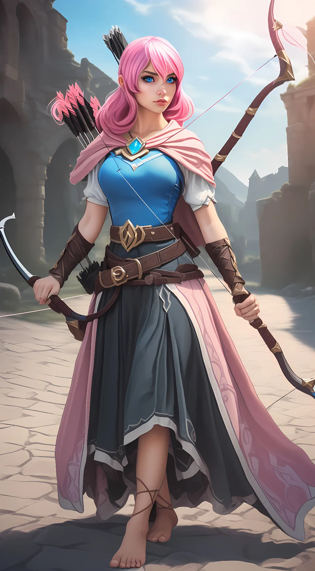 ai character: Archer (Coc) background