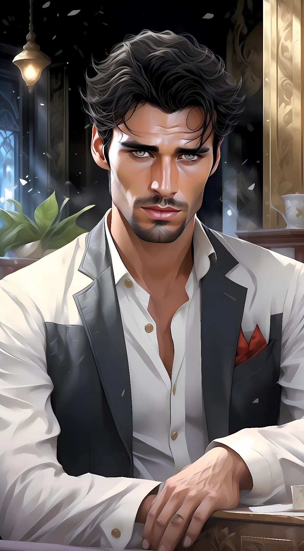 ai character: Vladimir Danvers  background