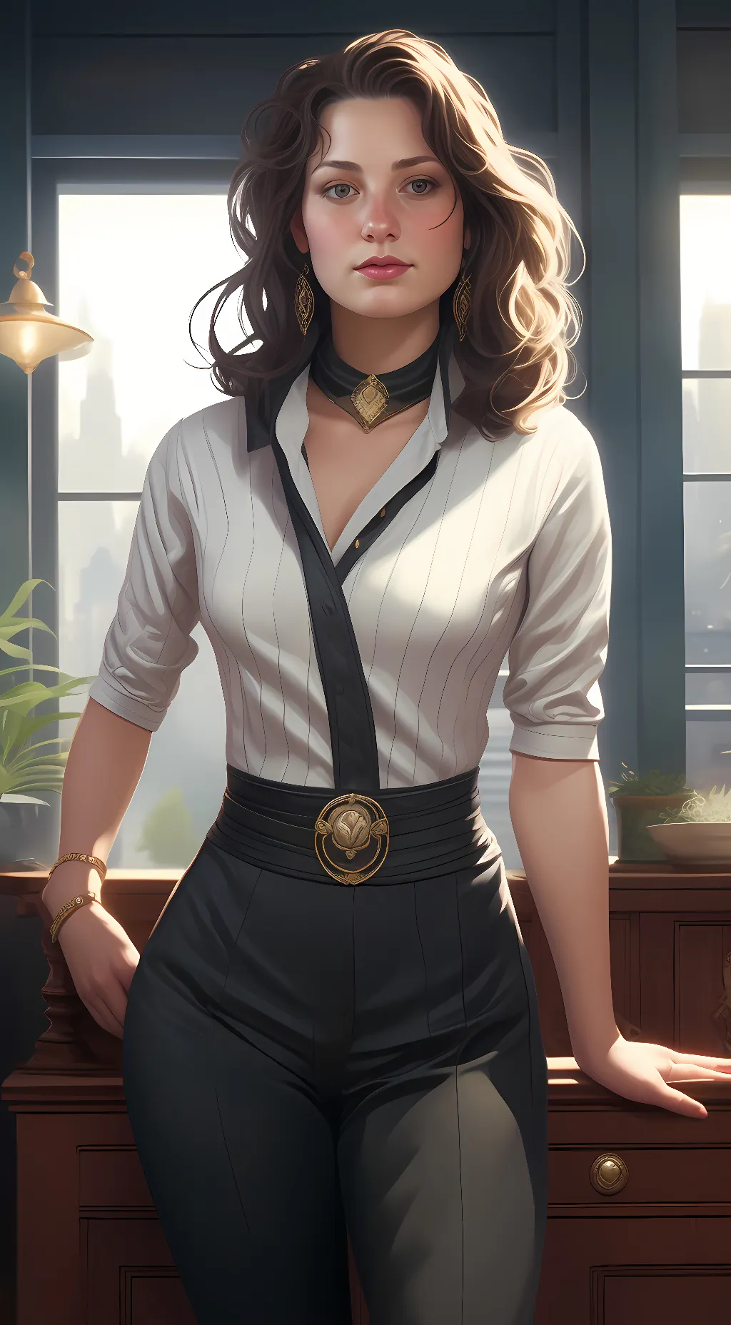 ai character: Ashley Ripka background
