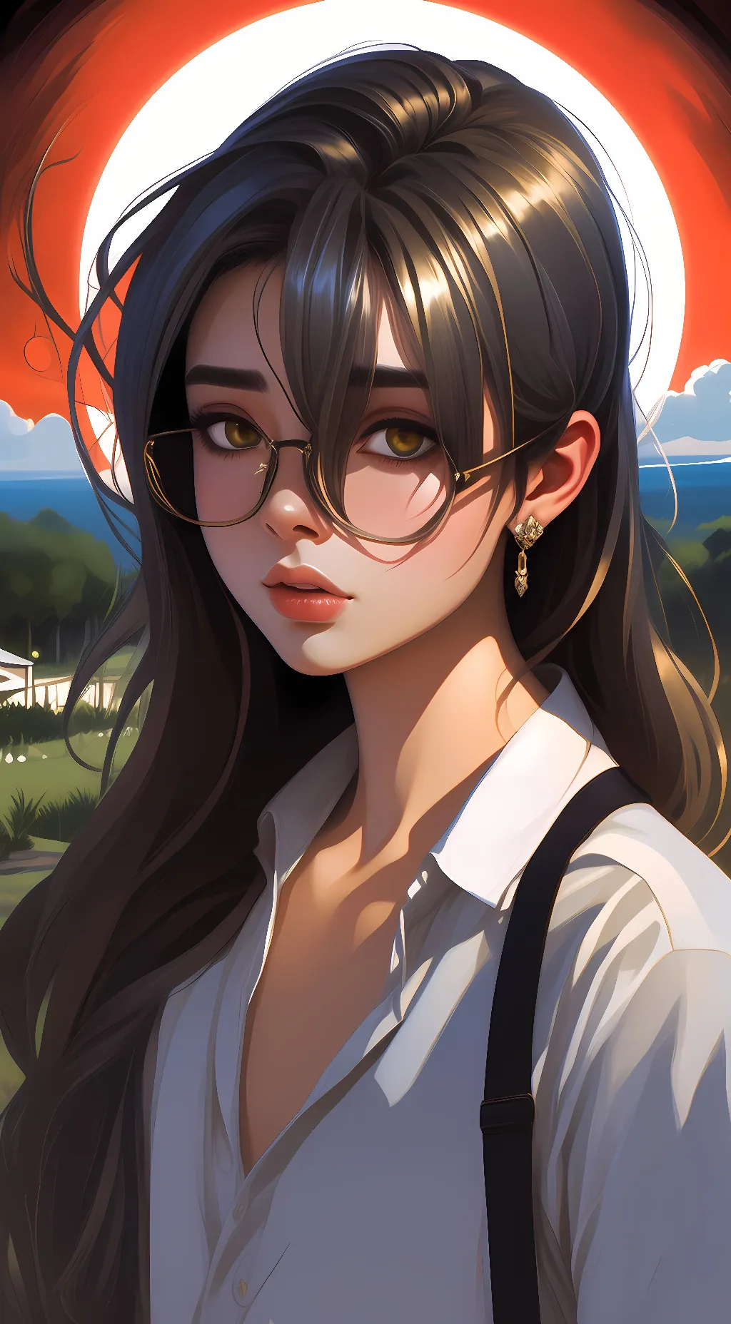 ai character: Lilly background