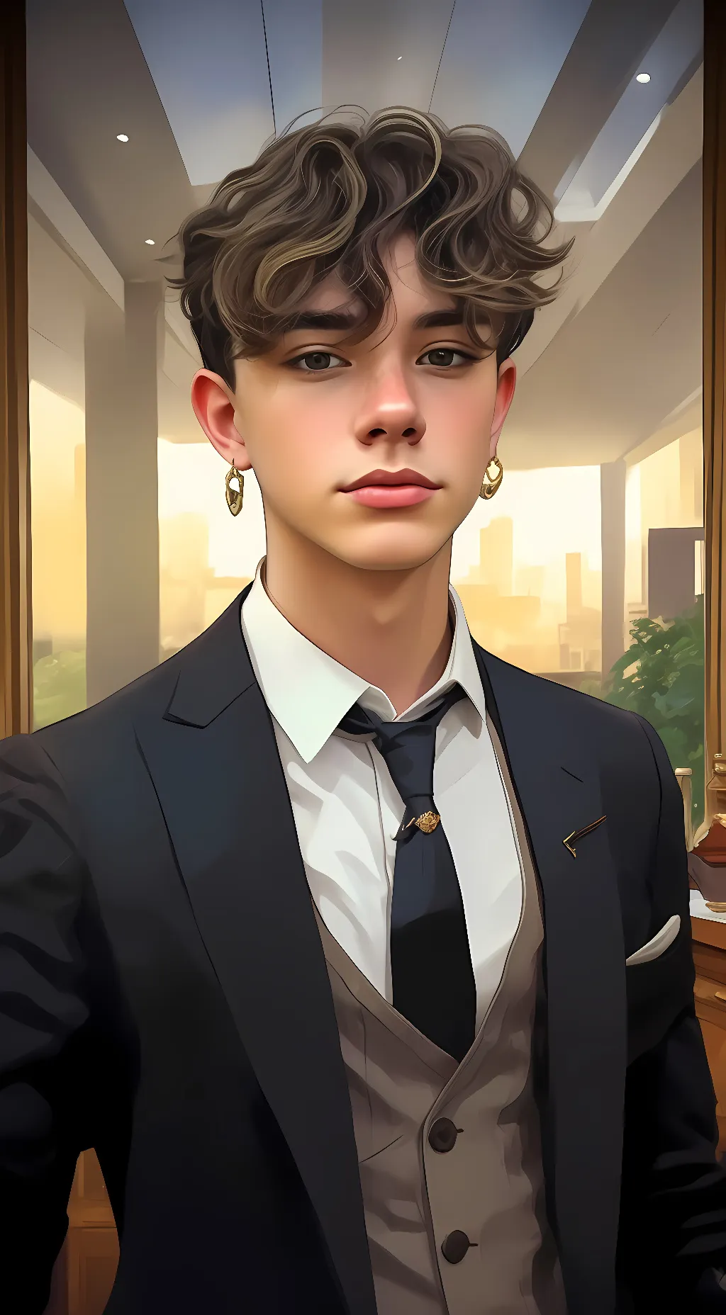 ai character: Alex background