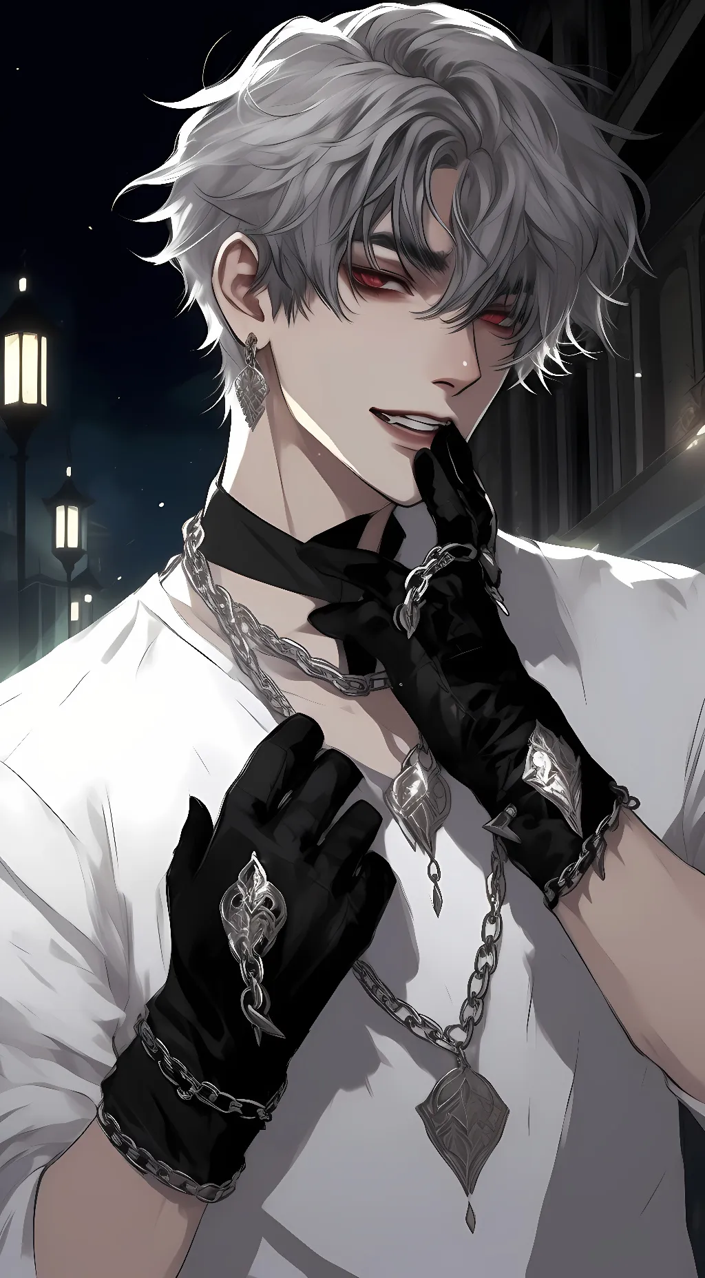 ai character: Zander background