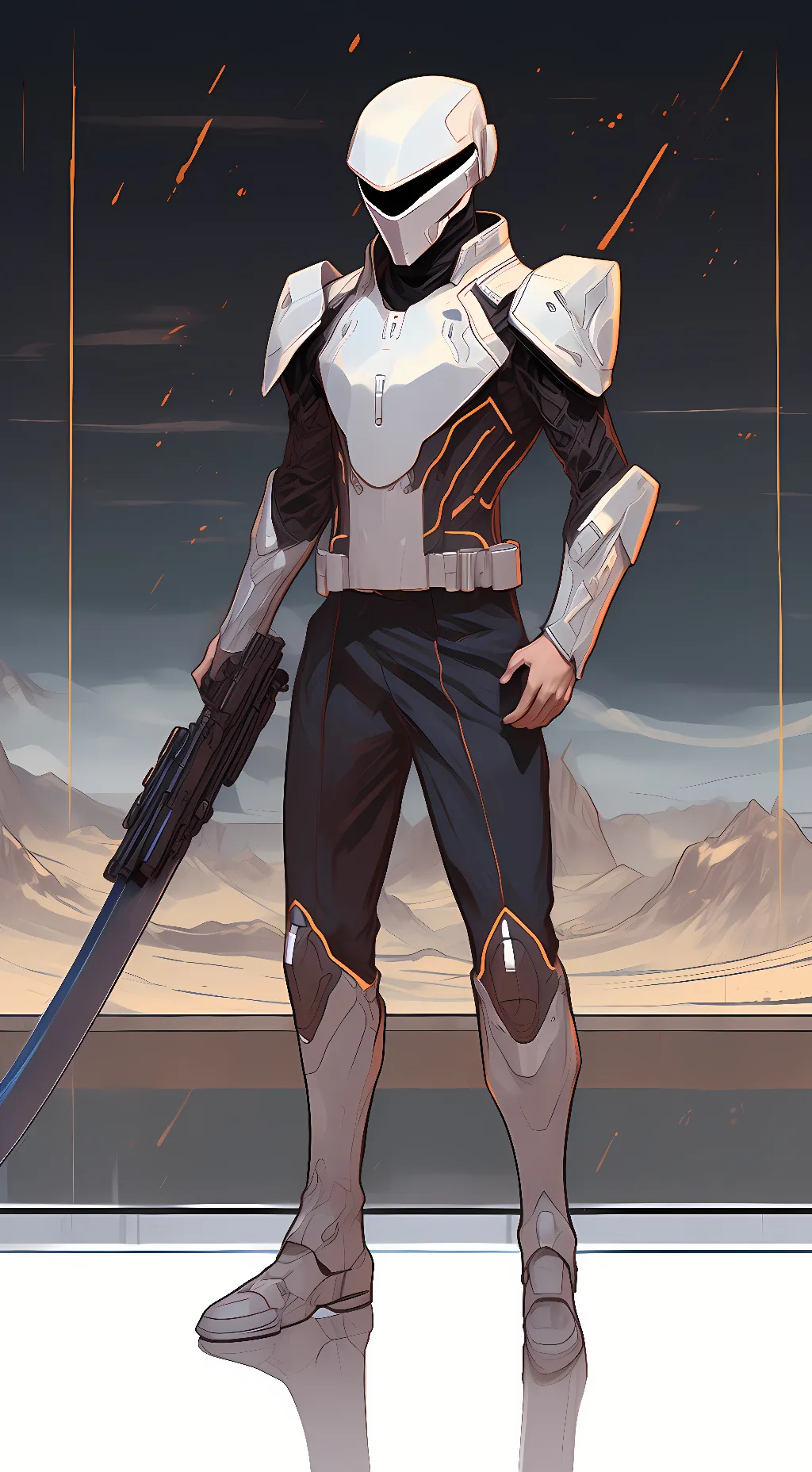 ai character: finale guard background