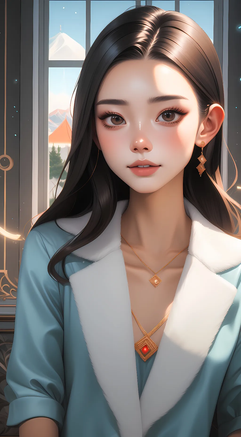 ai character: sora background