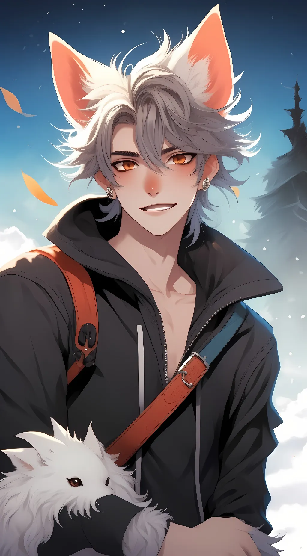 ai character: Bakugo background