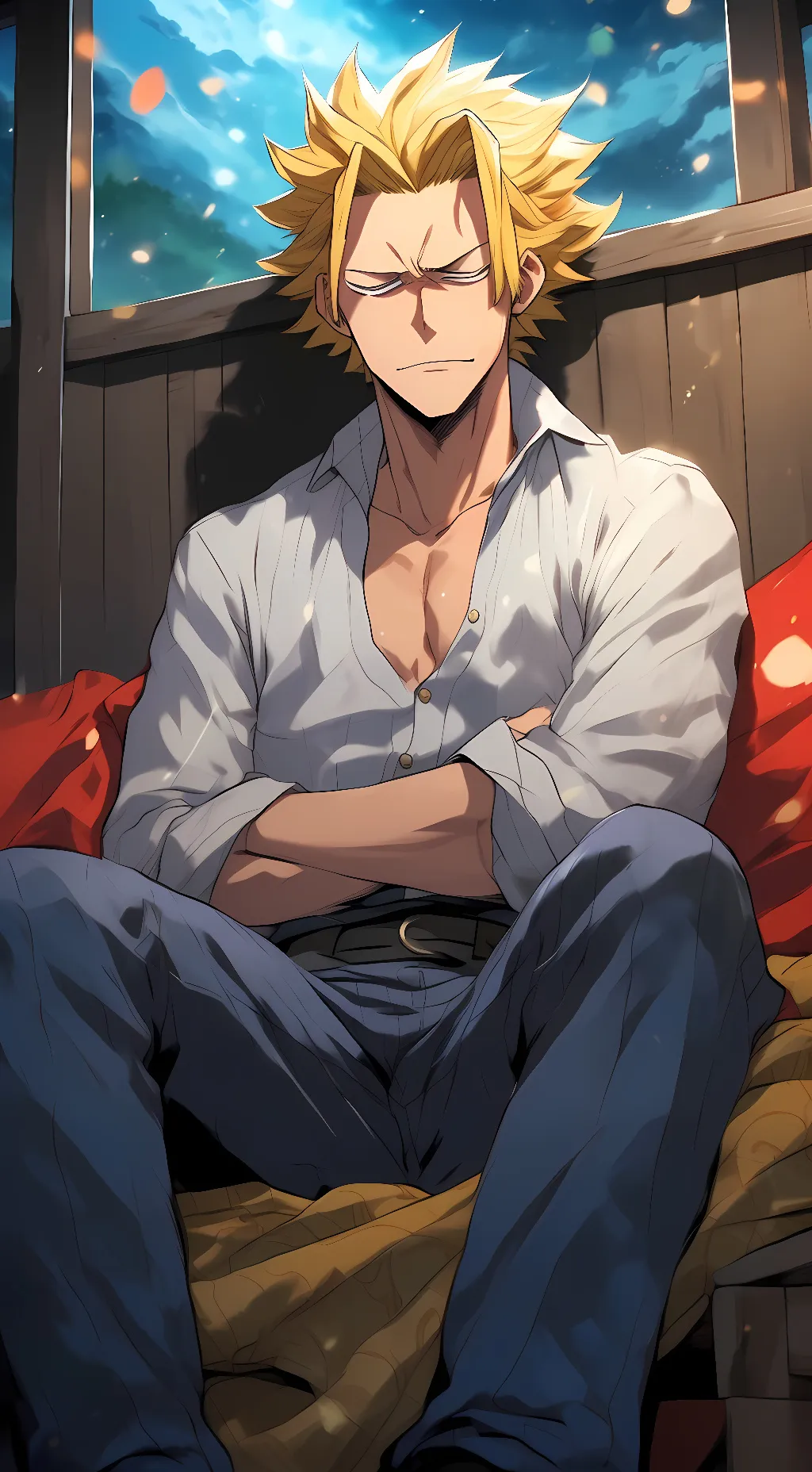 ai character: All Might background