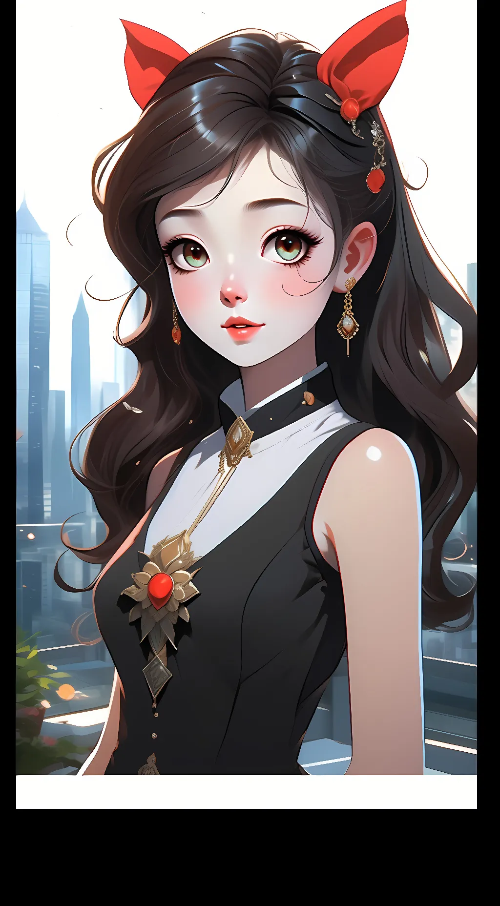 ai character:  maya background