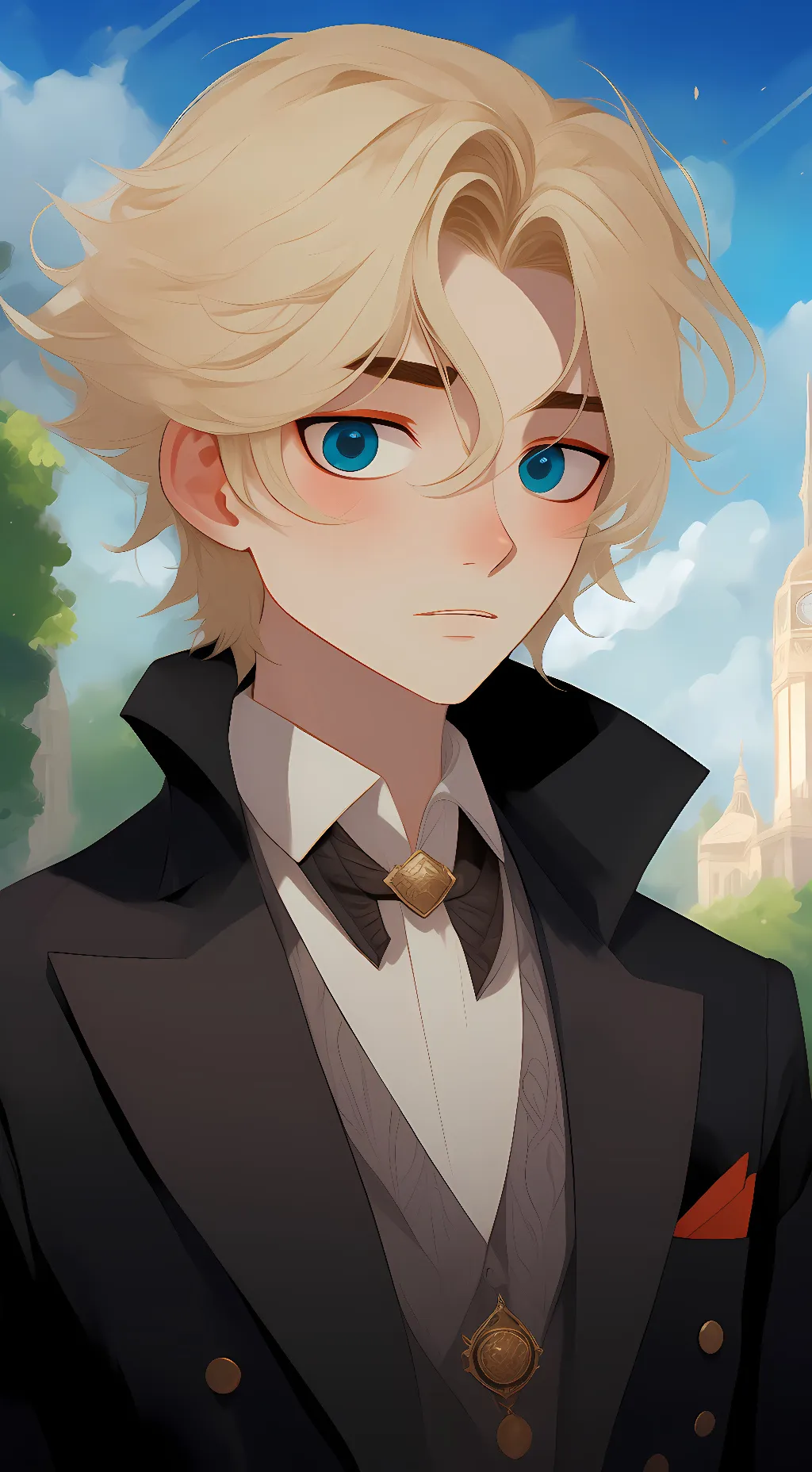 ai character: Liam background