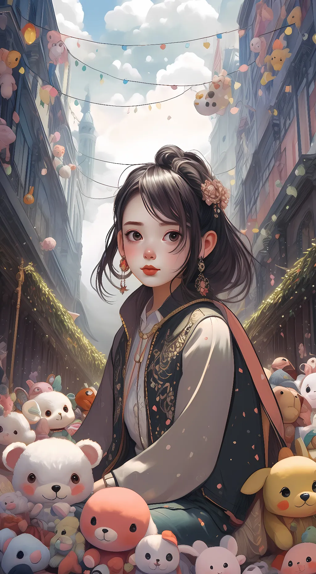 ai character: Hailey background
