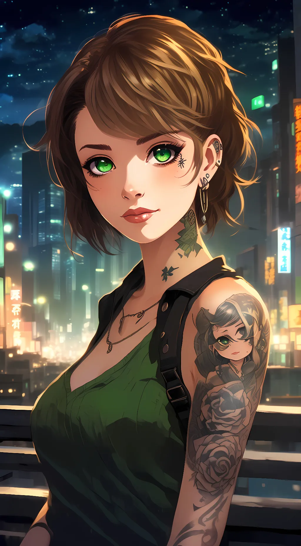 ai character: Magnolia Steal  background