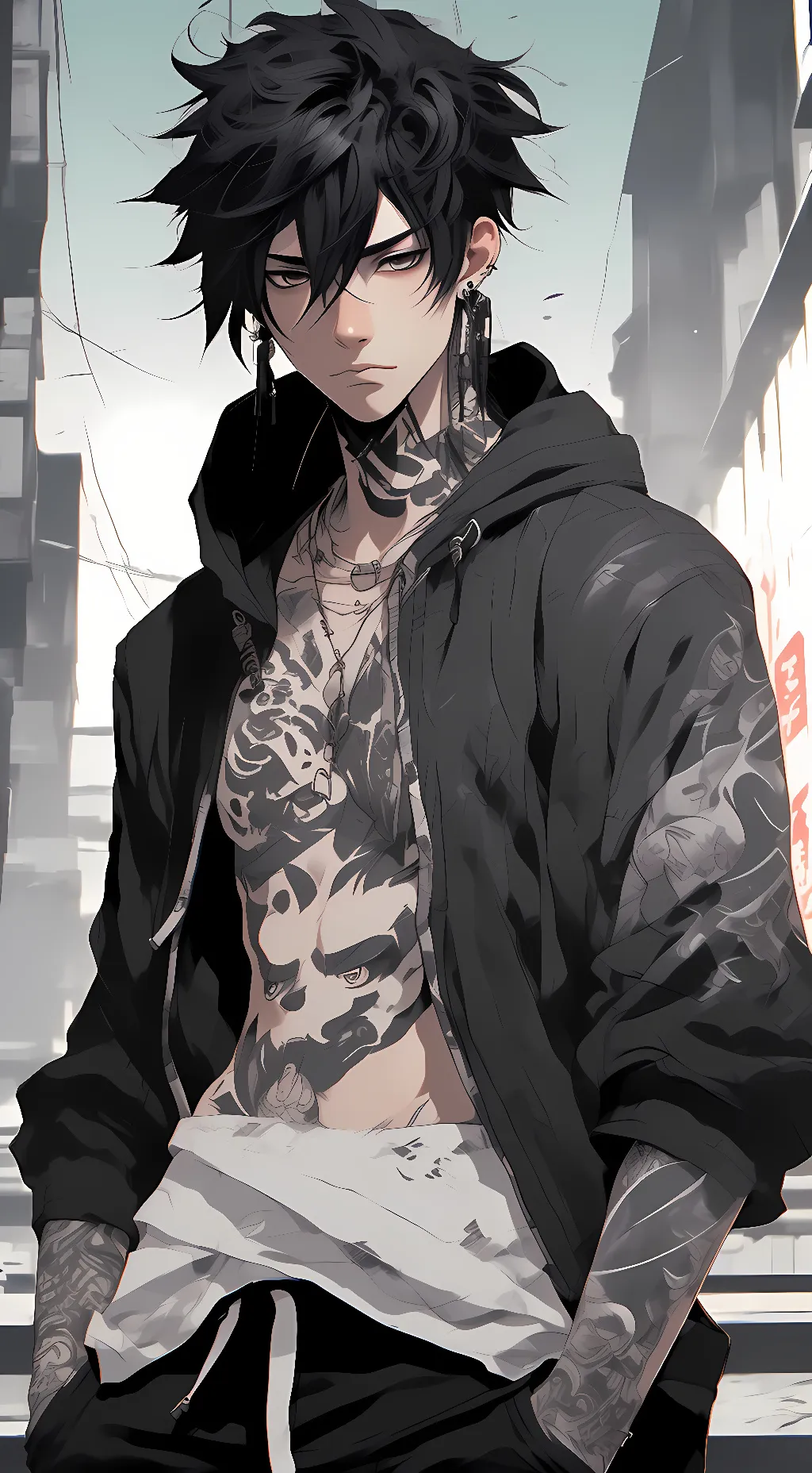 ai character: Jaxon Everett background