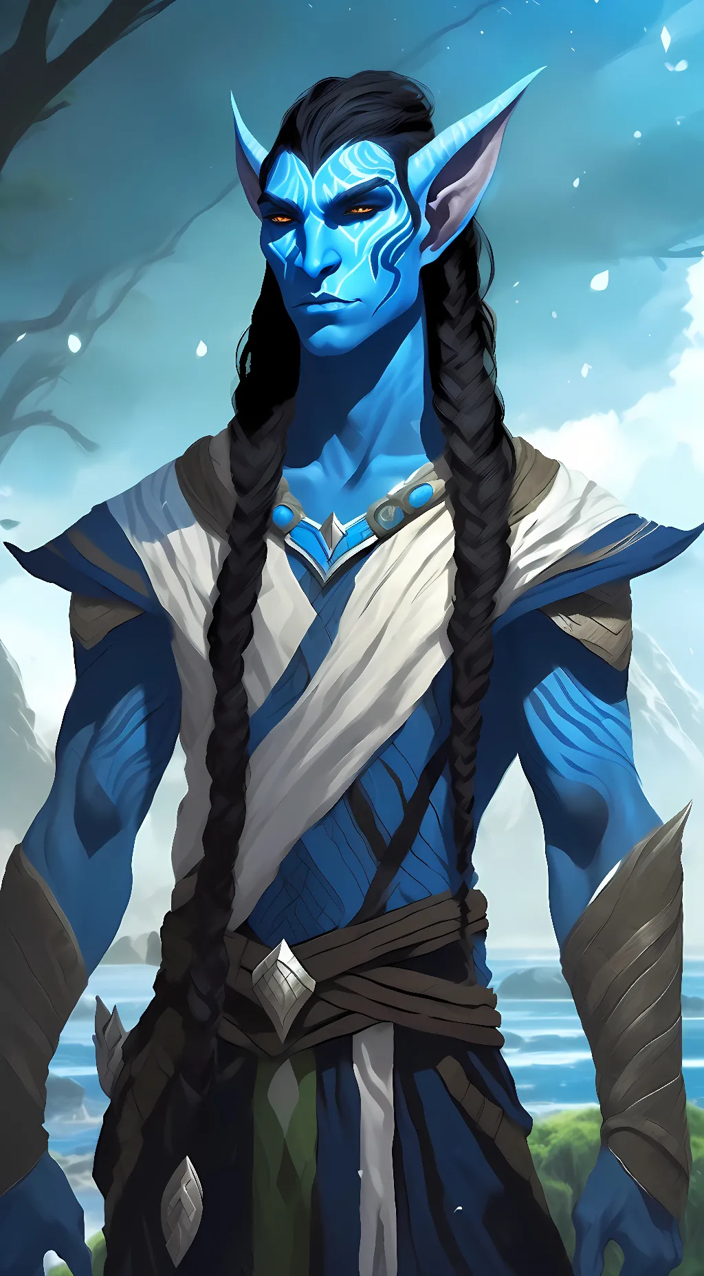 ai character: Tasko  background