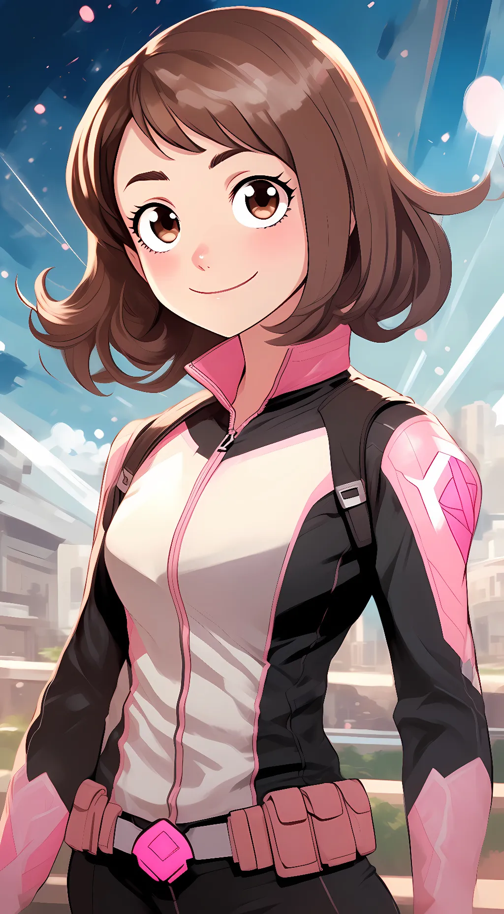 ai character: Ochaco Uraraka background