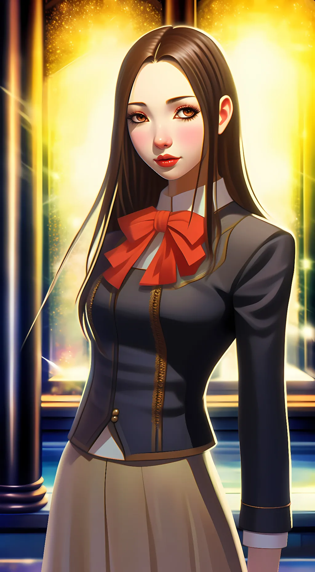 ai character: chihiro fushim background