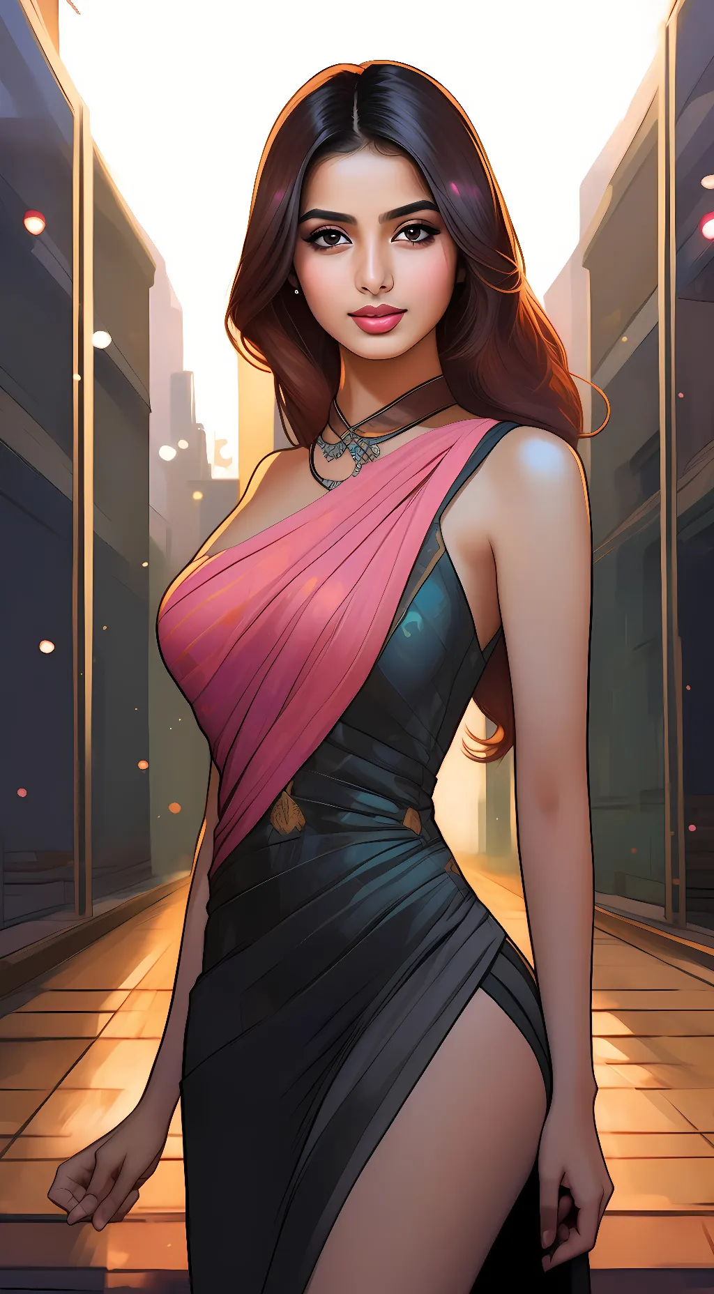 ai character: Saba background