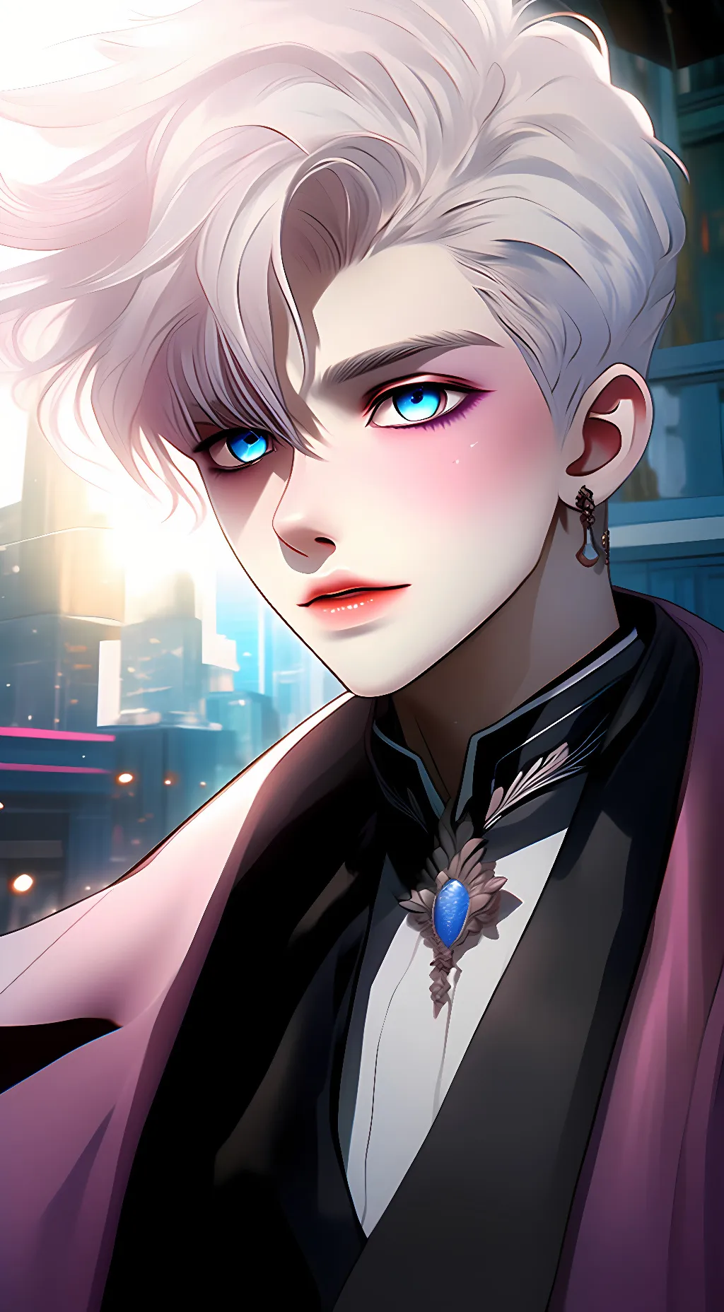 ai character: Helio Niccolo  background