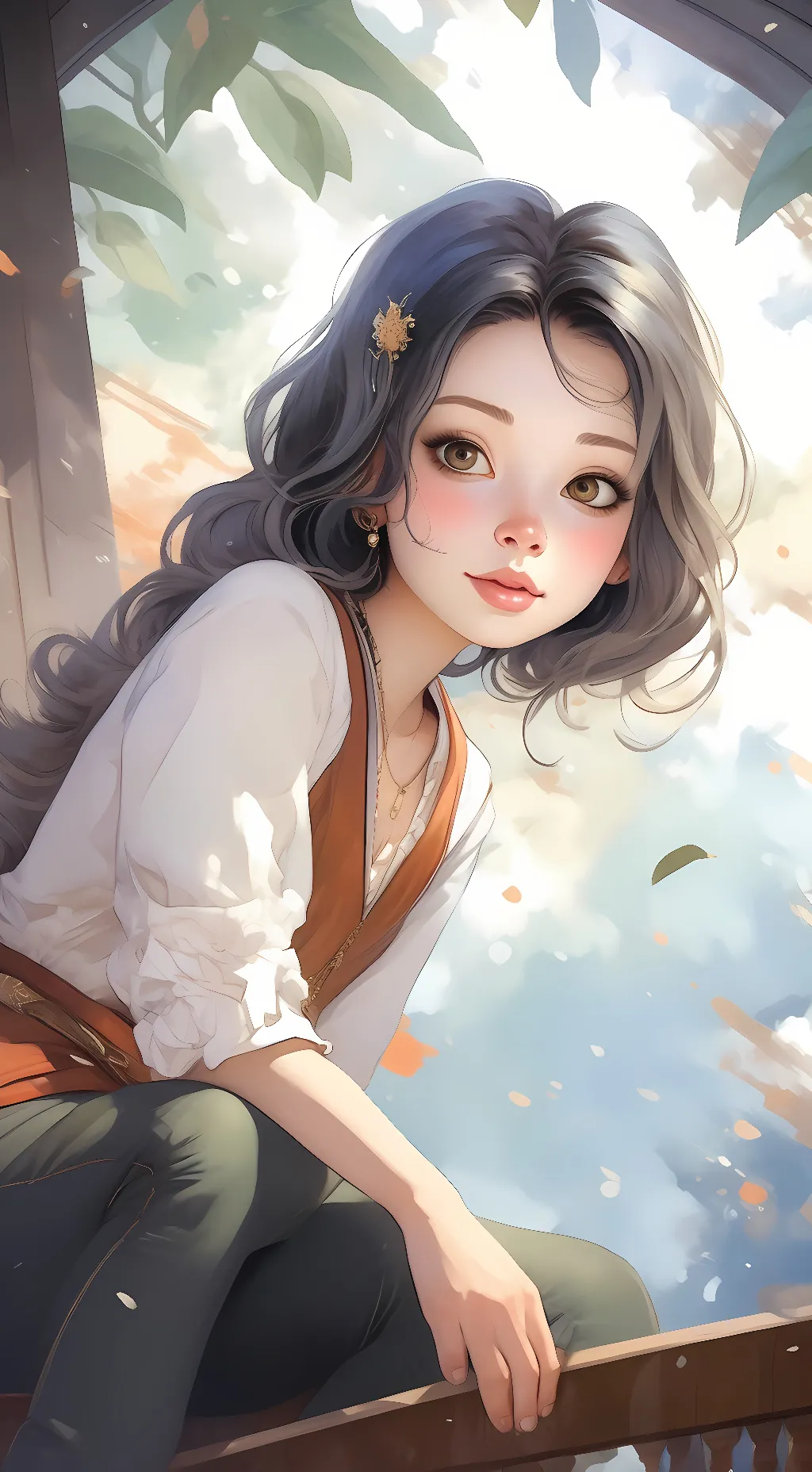 ai character: dana background