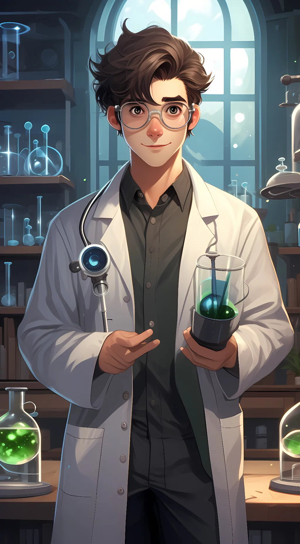 ai character: James background