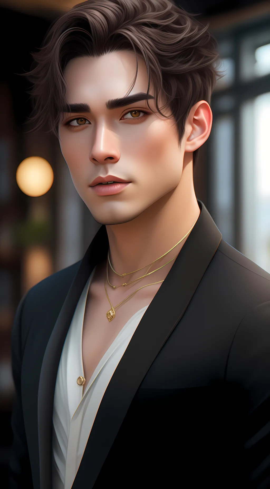 ai character: Max background