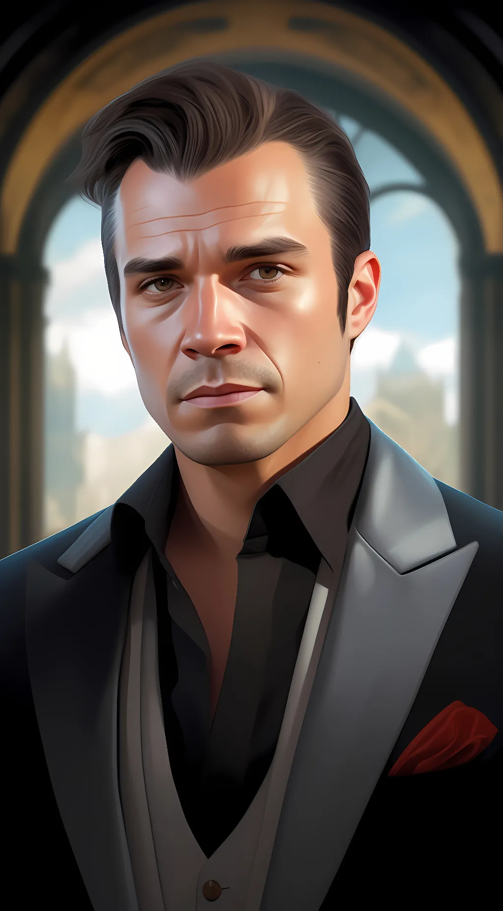 ai character: Michael De Santa background