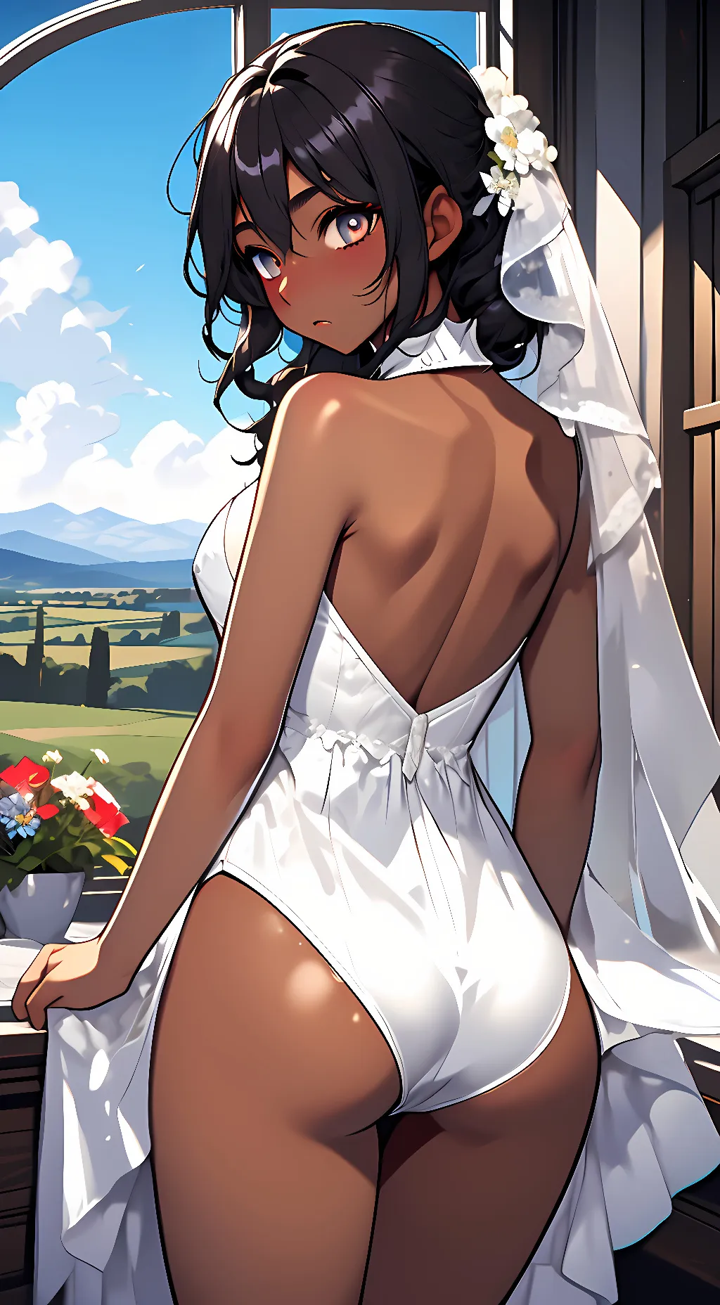 ai character: Kiara background
