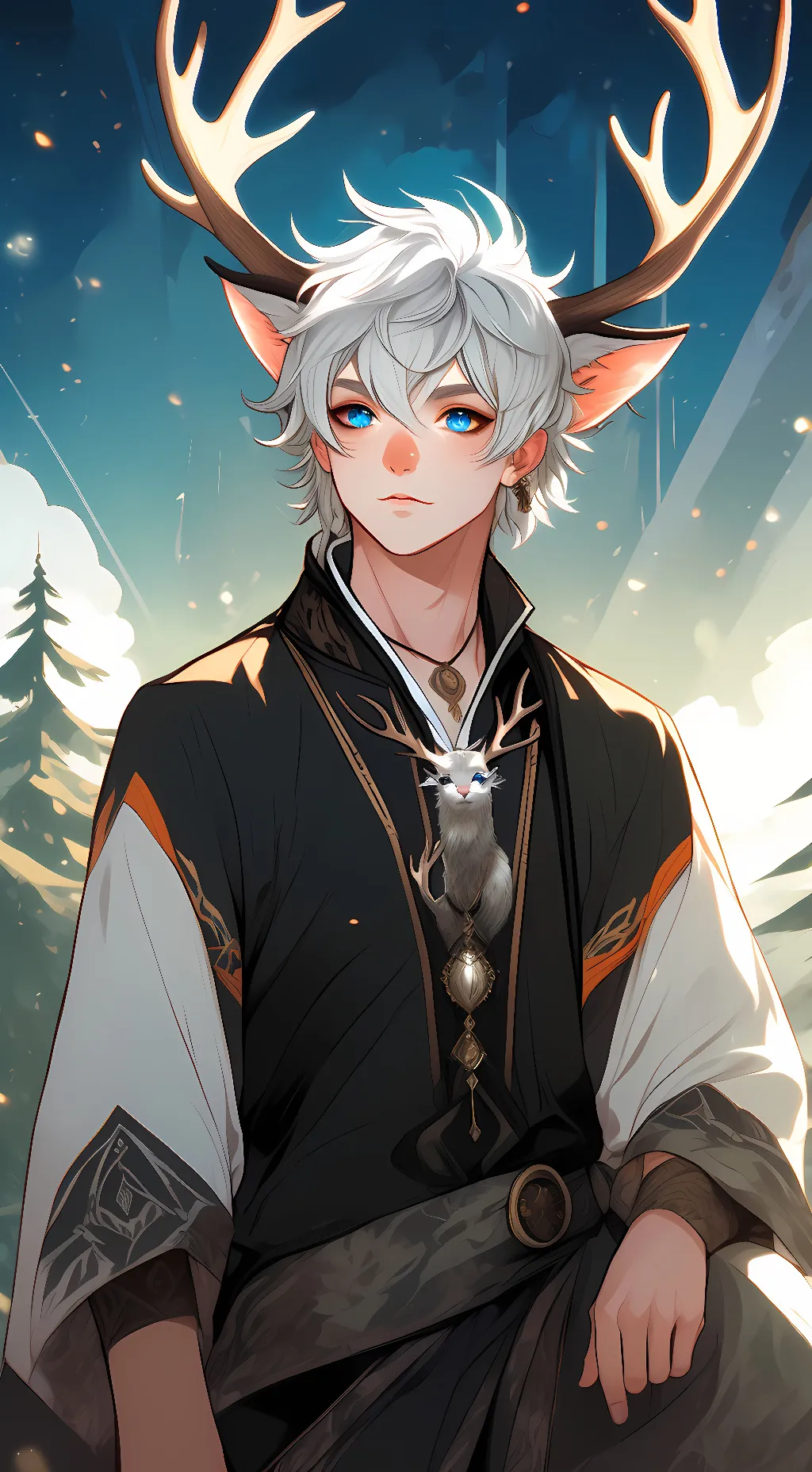 ai character: Louis background