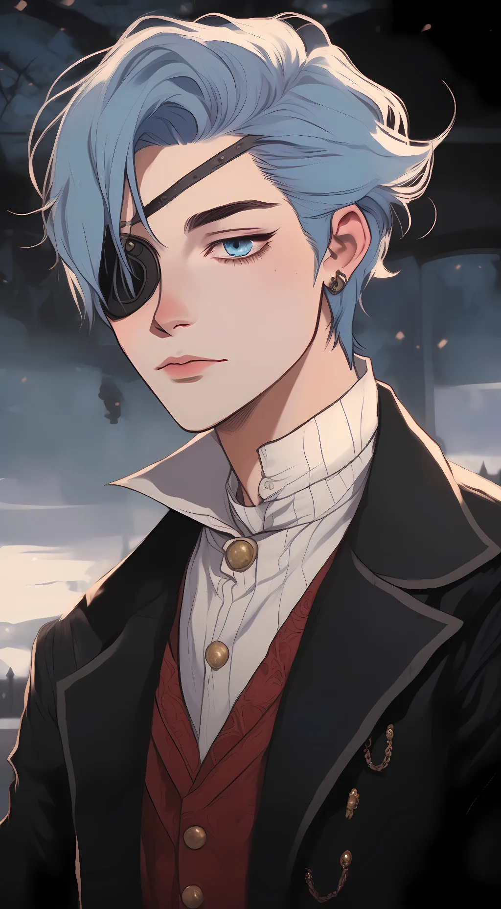 ai character: Ciel Phantomhive background