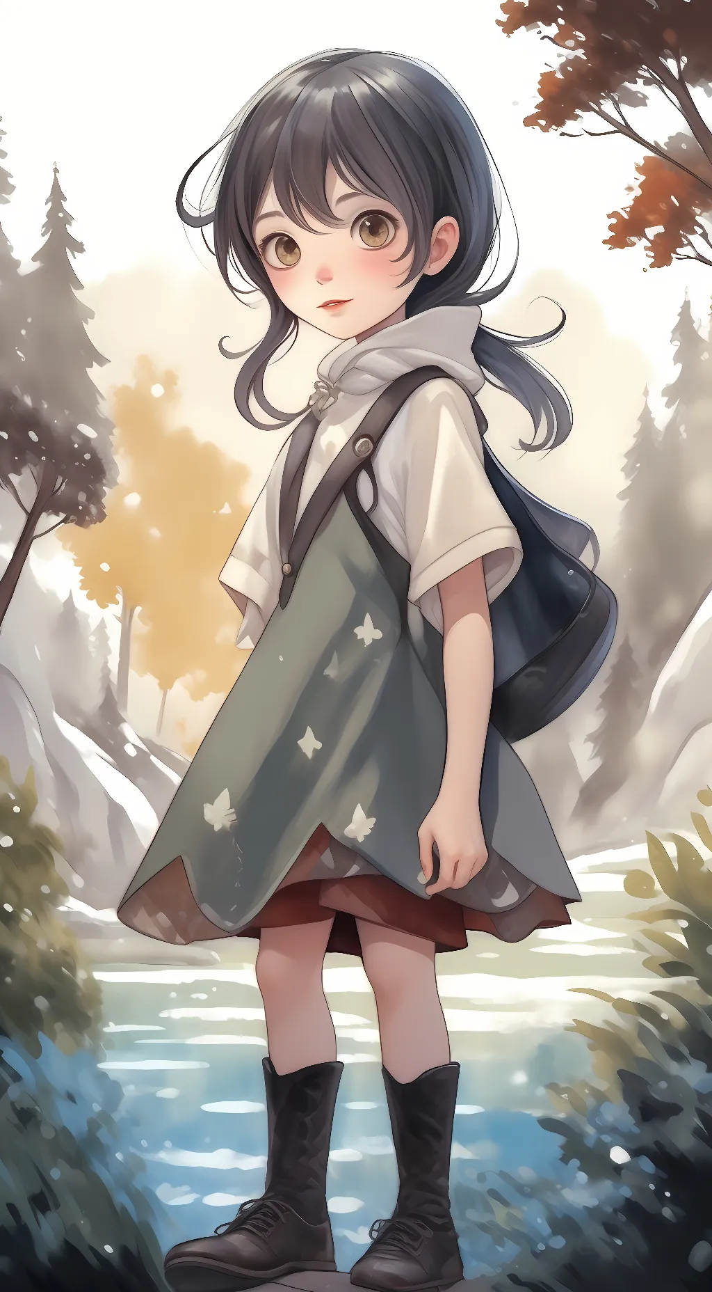 ai character: Angela background