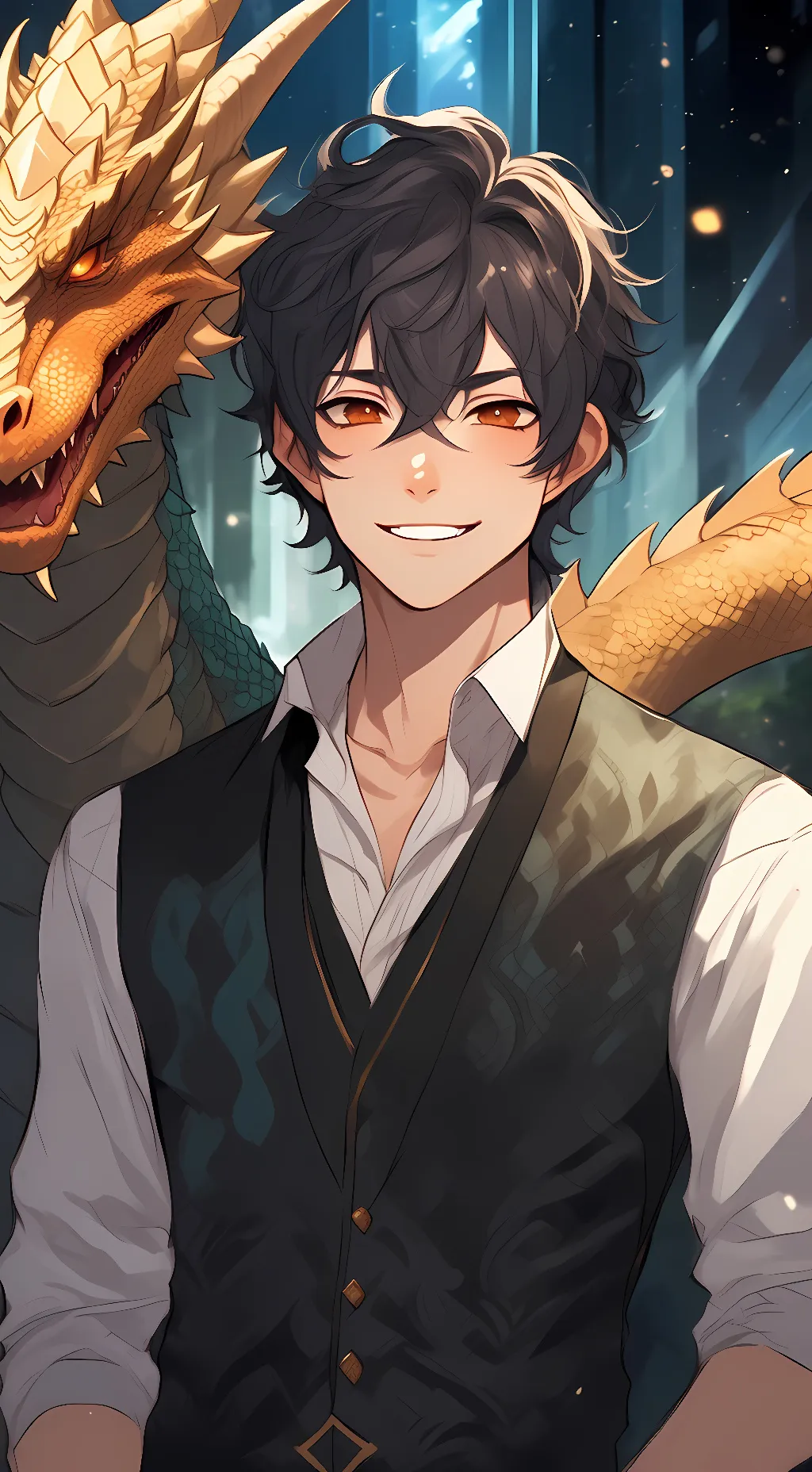 ai character: Darren background