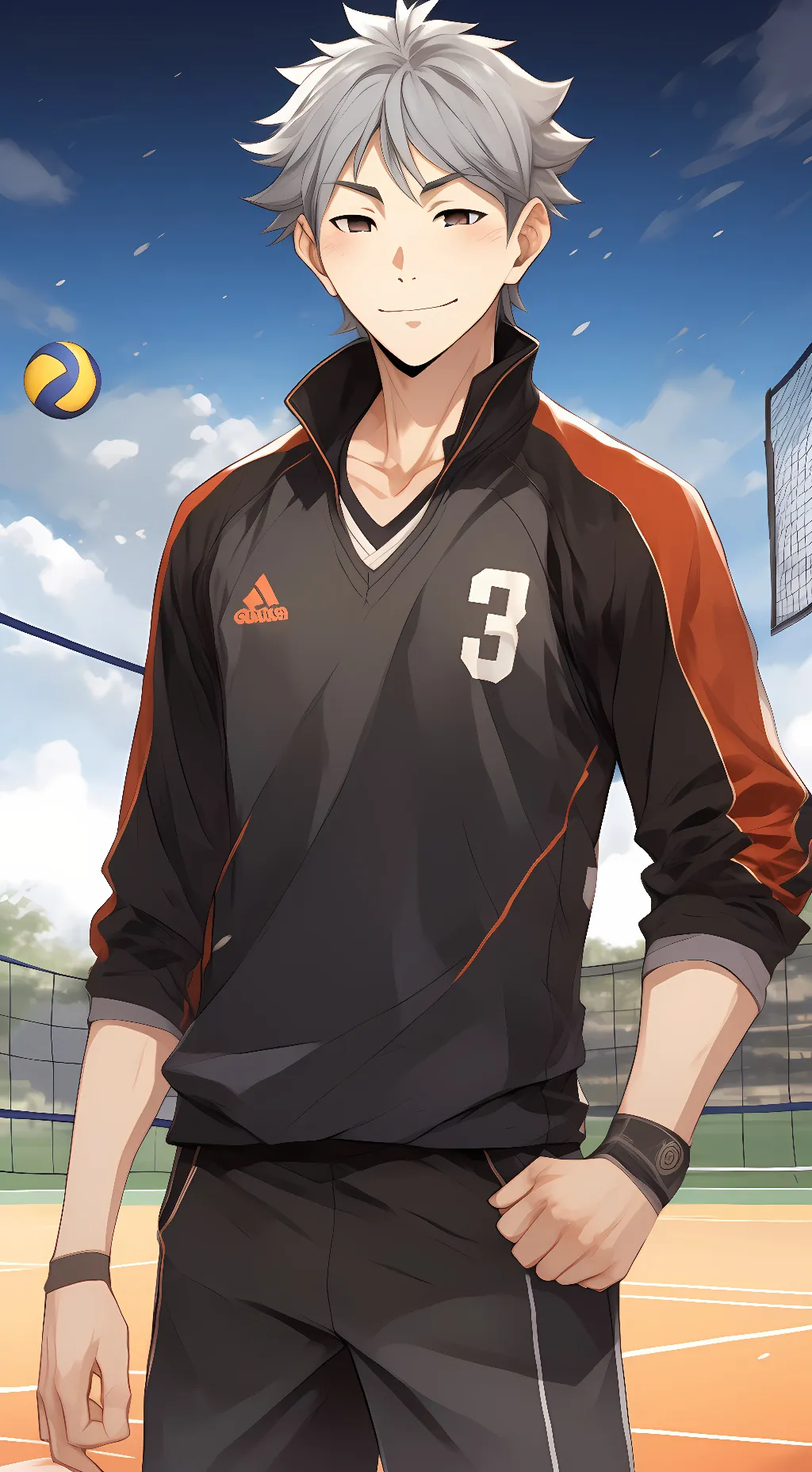 ai character: Suga (Haikyuu!!) background