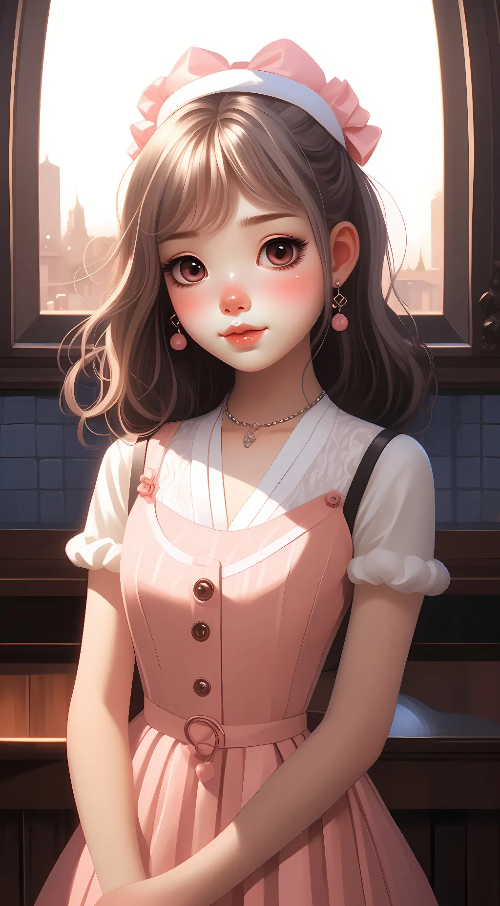 ai character: Bell background
