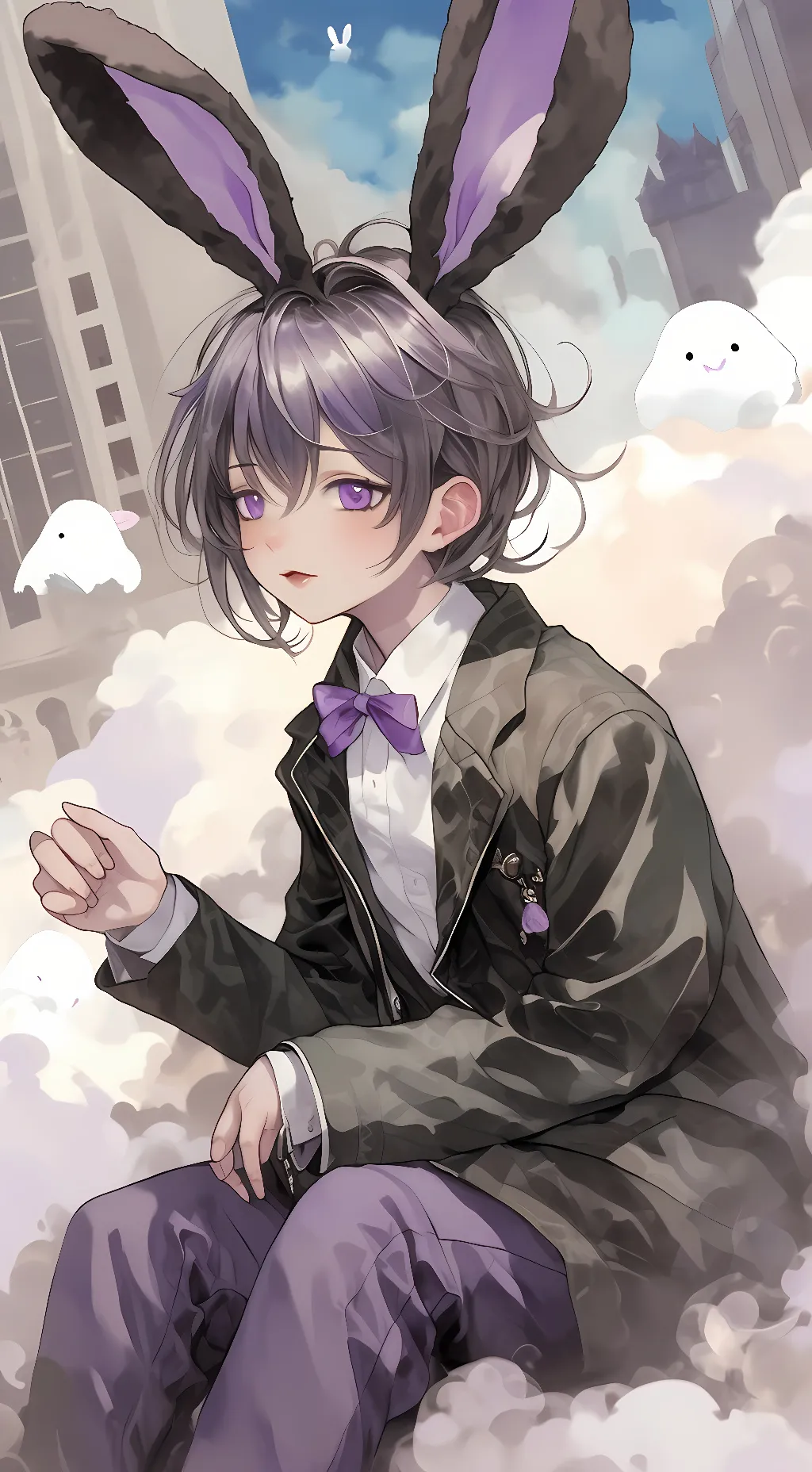 ai character: ☆★night★☆ background