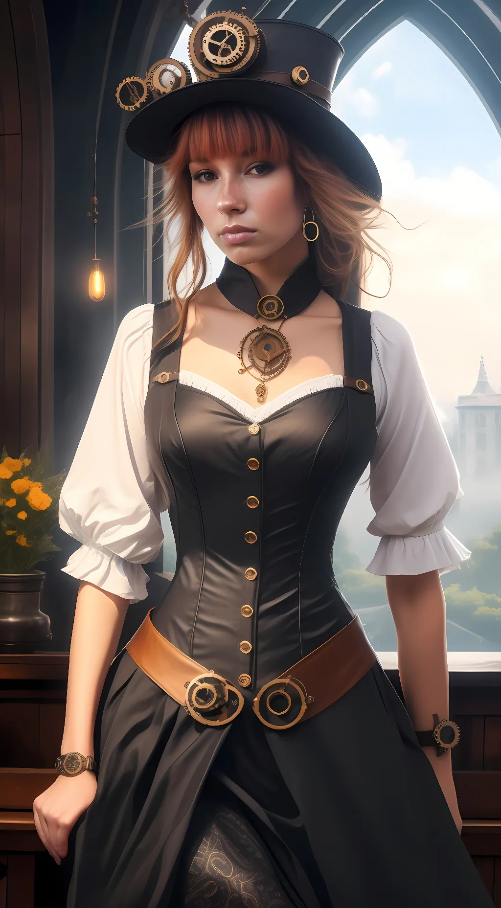 ai character: Thaé background