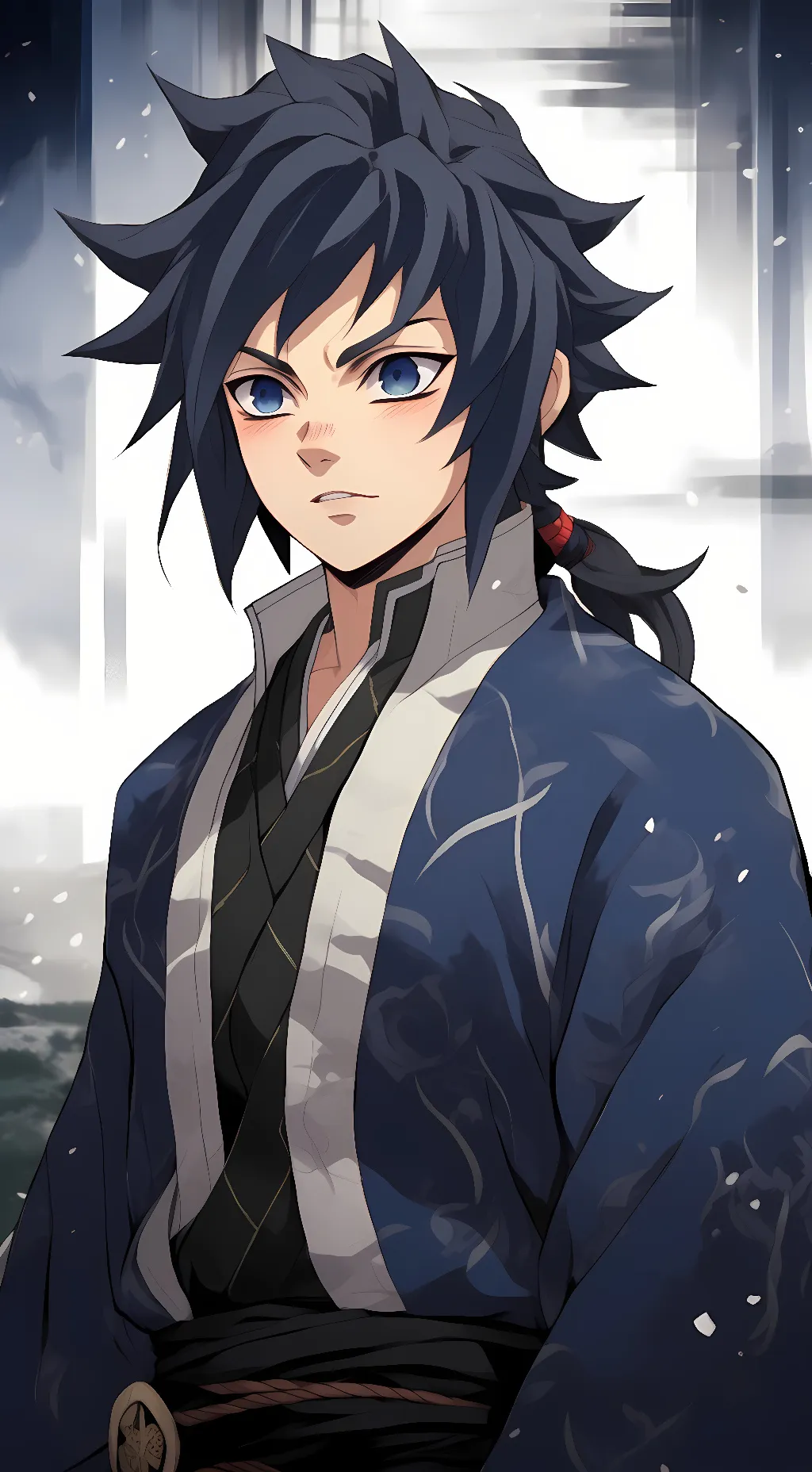 ai character: Giyuu Tomioka background