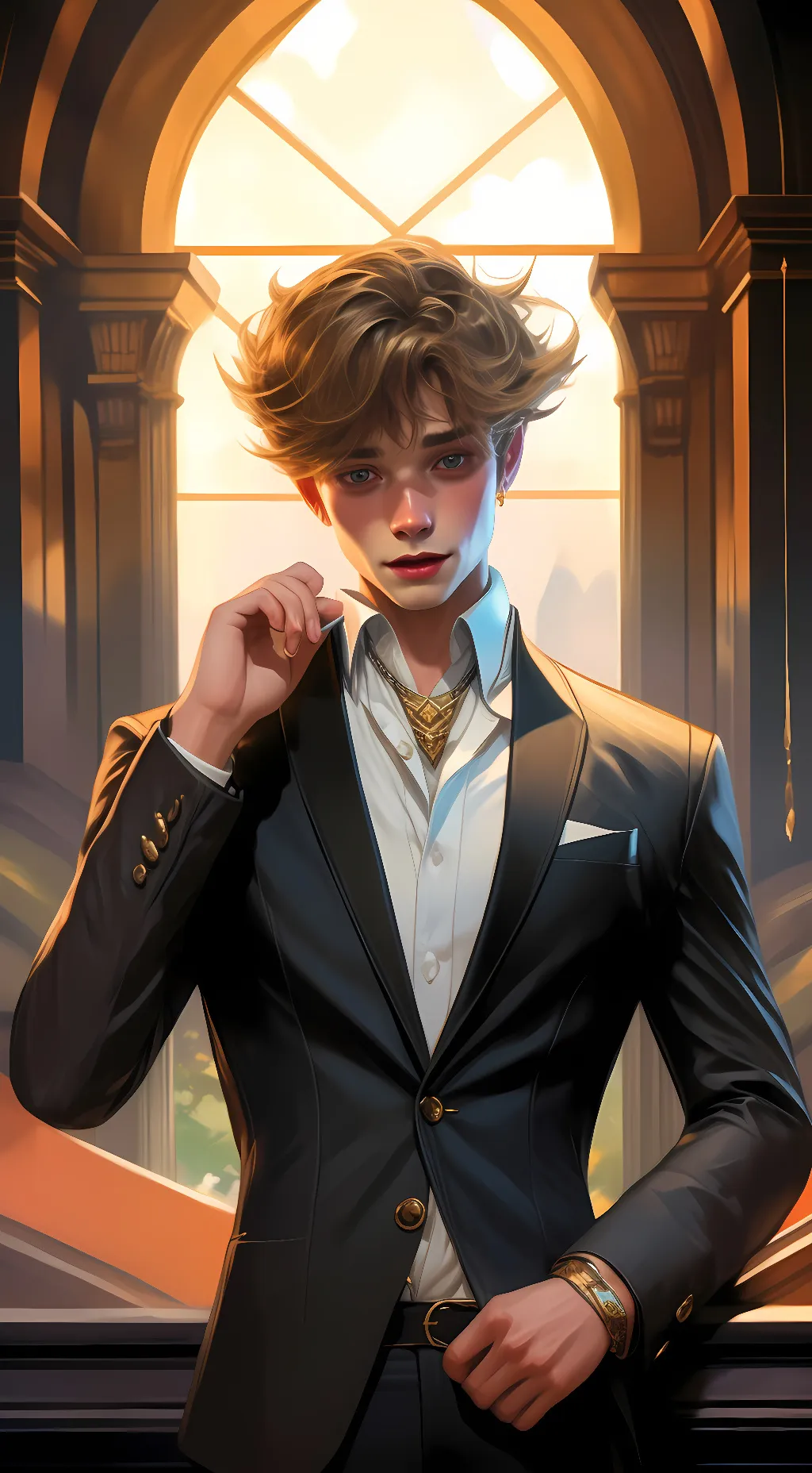 ai character: Benjamin background
