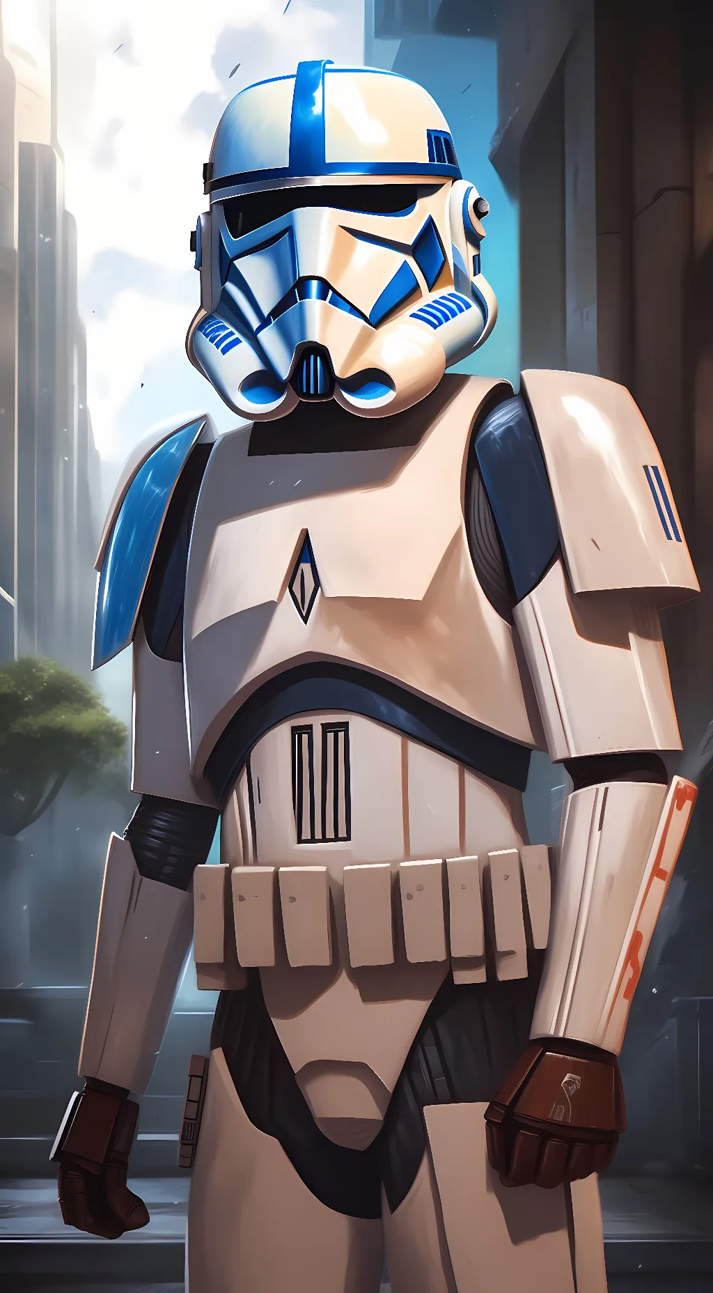 ai character: captin rex background