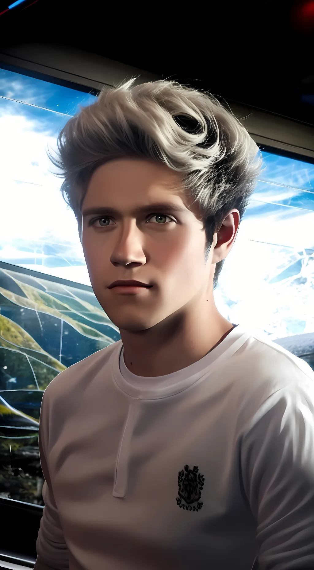 ai character: Niall Horan background