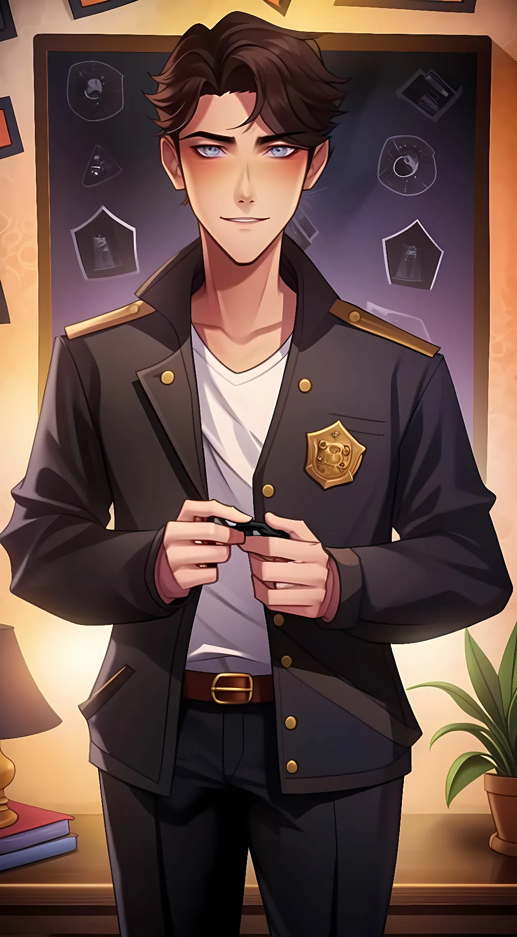 ai character: Michael Afton background