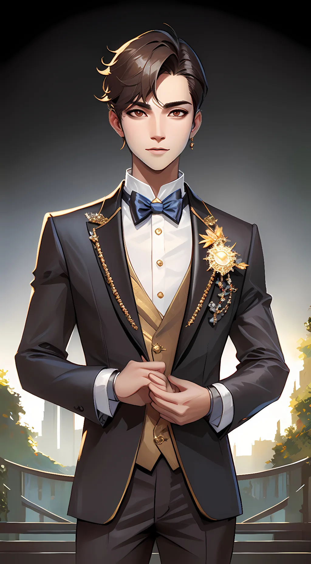 ai character: Deshawn background