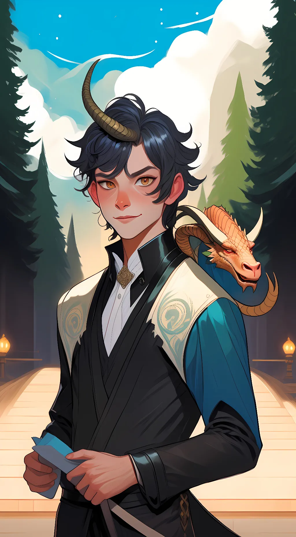 ai character: lager and peter background