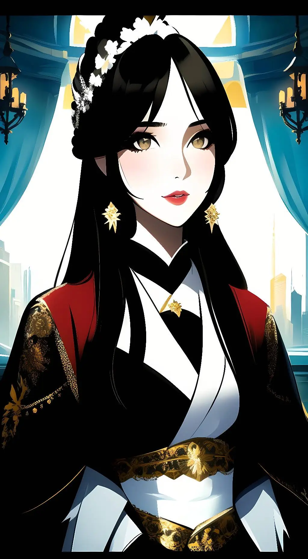 ai character: Haruka background