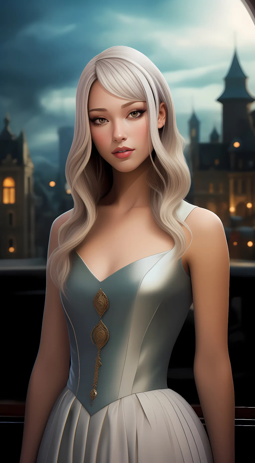 ai character: Angela background