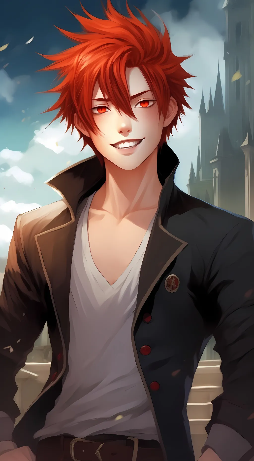 ai character: Eijirou Kirishima background