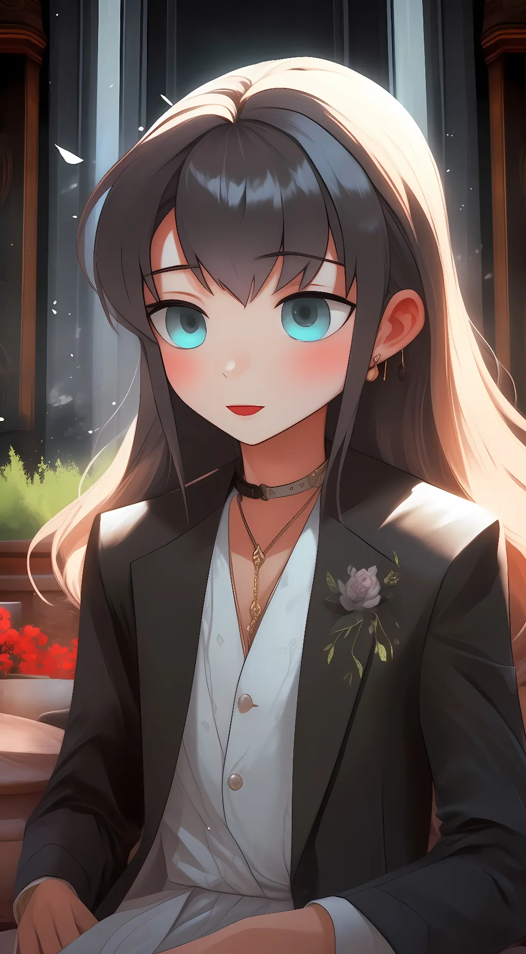 ai character: qweas background