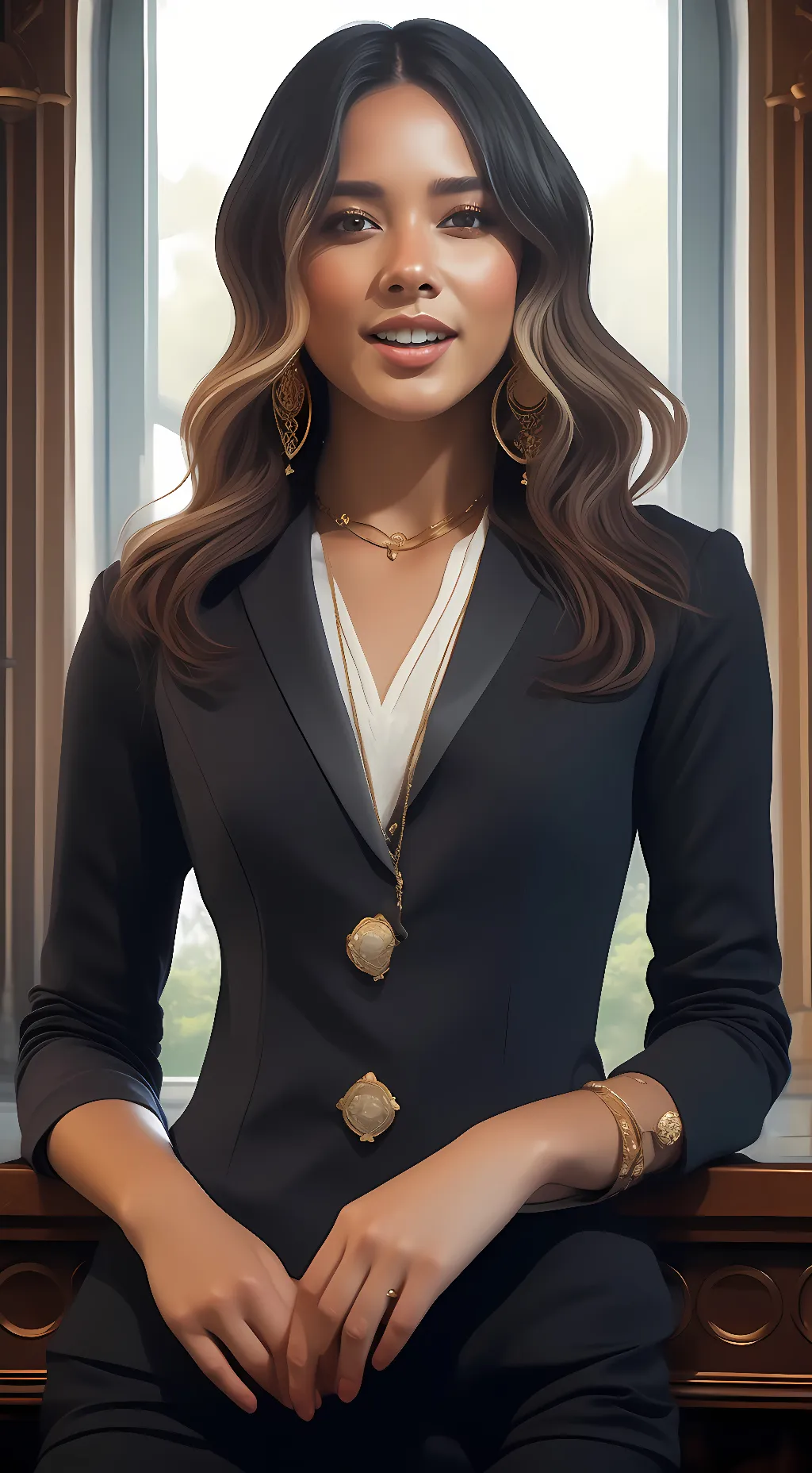 ai character: Imari  background