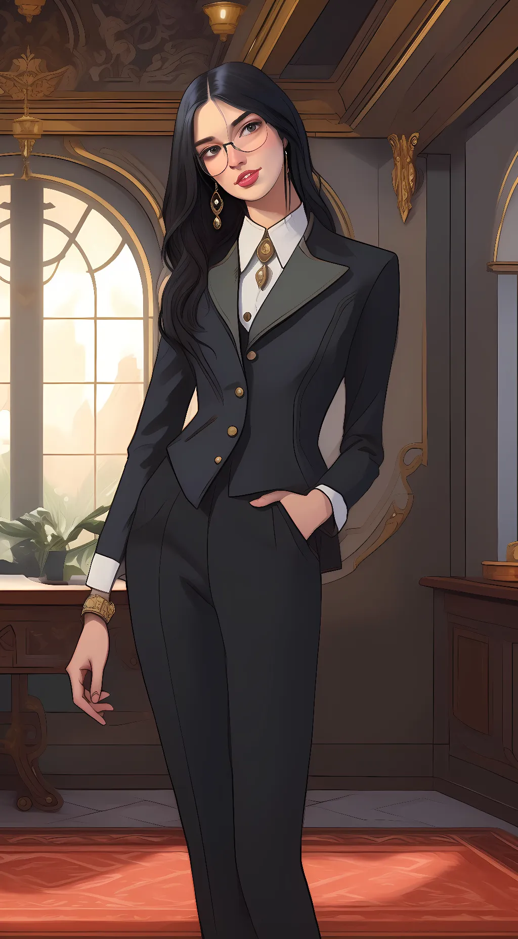 ai character: SSSniperwolf background