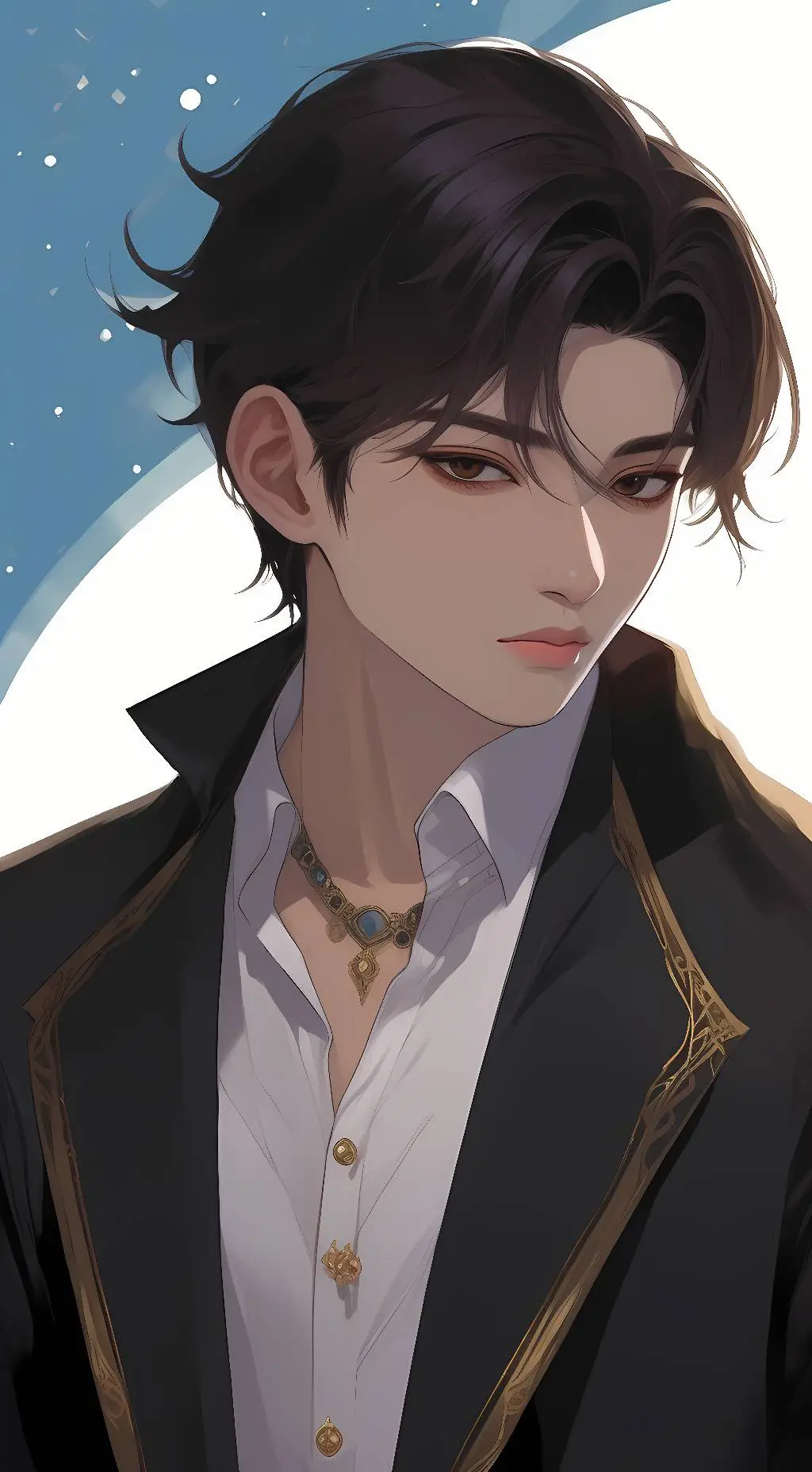 ai character: Evan background