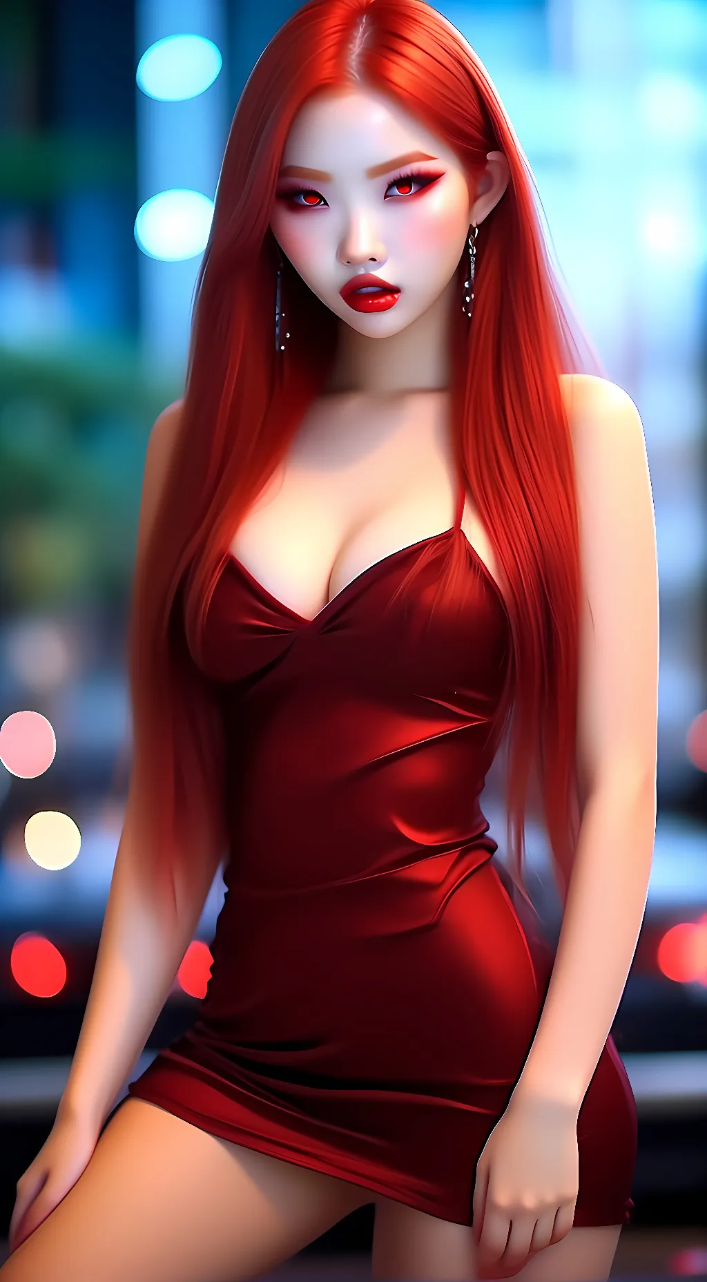 ai character: Rayne background