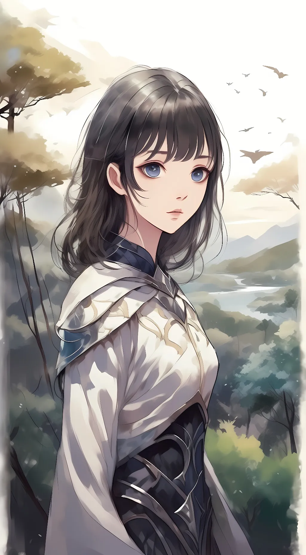 ai character: The hashira background